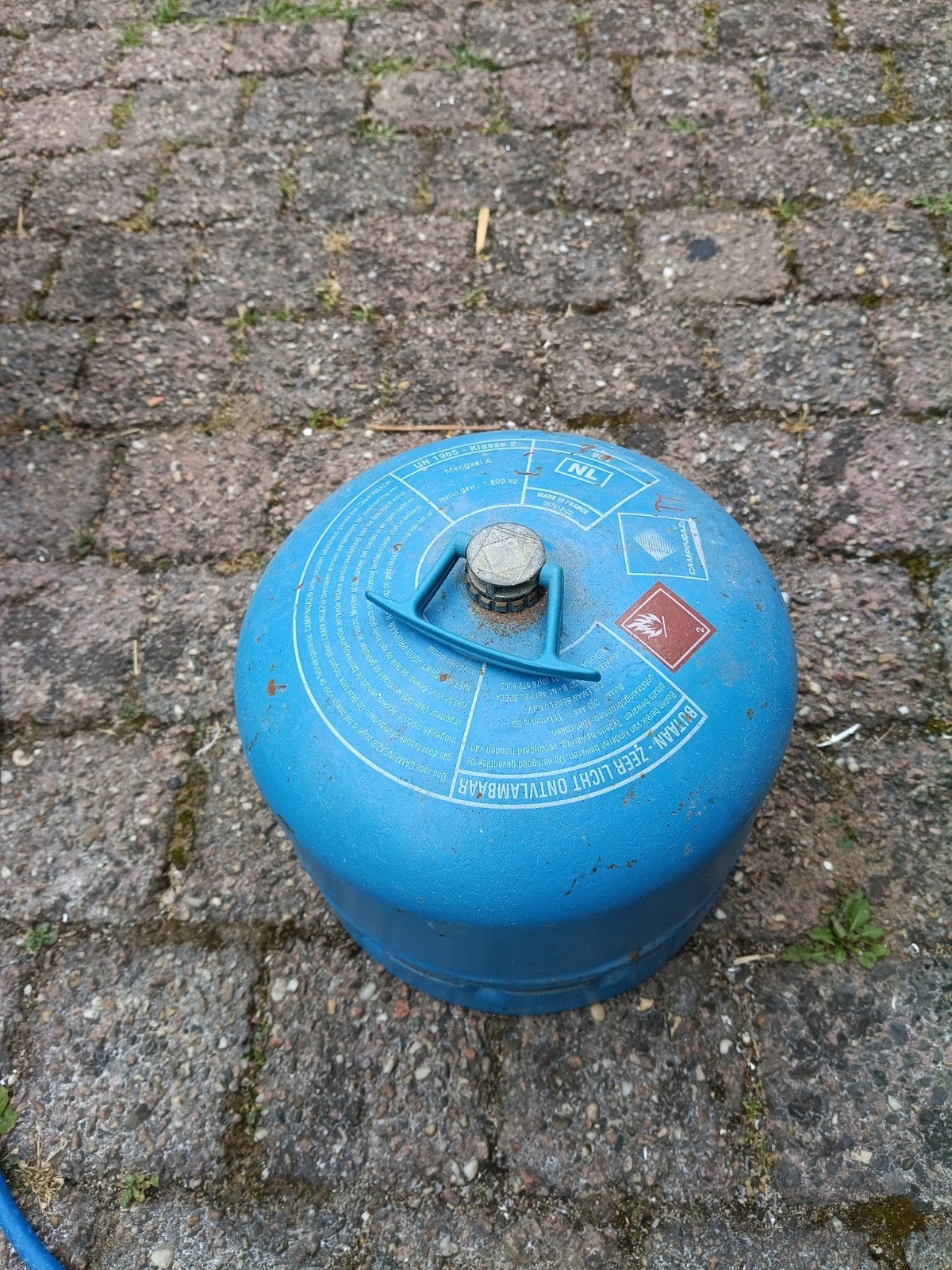 Campingaz 904 gasfles met beetje vulling, Caravans en Kamperen, Kampeeraccessoires, Ophalen of Verzenden, Gebruikt