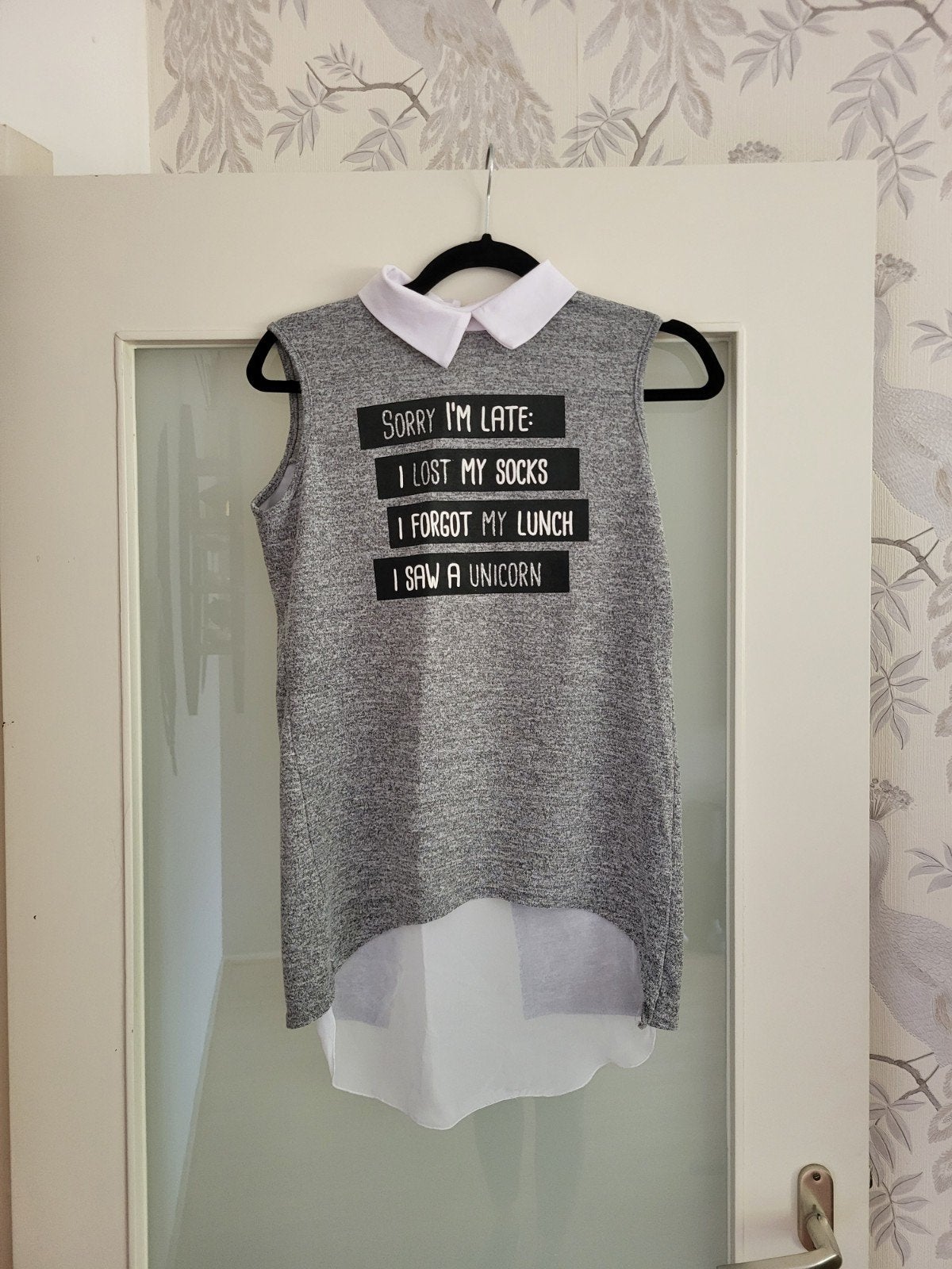 Coolcat grijs topje met kraagje maat 170/176, Kinderen en Baby's, Meisje, Coolcat, Ophalen of Verzenden, Zo goed als nieuw