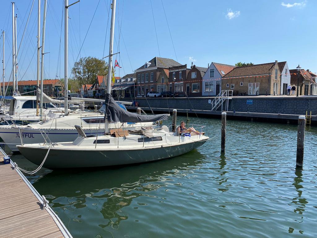 British Folkboat 7,64 Brouwershaven, Watersport en Boten, Ophalen, Diesel, Zo goed als nieuw, Tour-wedstrijdjacht