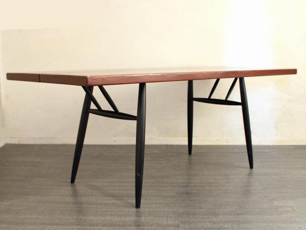 Ilmari Tapiovaara fifties Pirkka design table for ASKO, Gebruikt, -, Deens Mid century vintage design, -