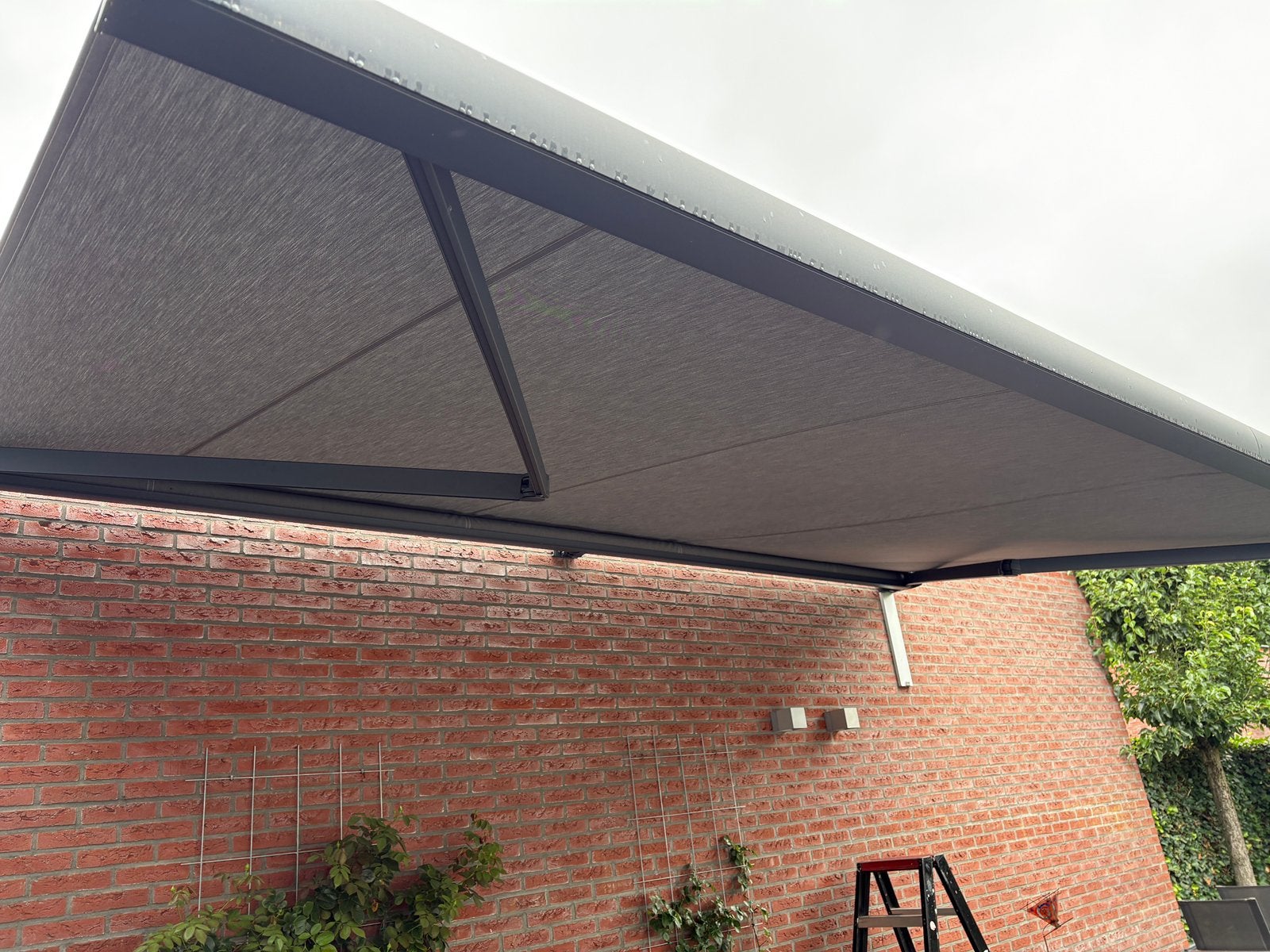 Verano knikarmscherm, Tuin en Terras, Zonneschermen, Ophalen, Zo goed als nieuw, 150 tot 300 cm, 250 cm tot 450 cm