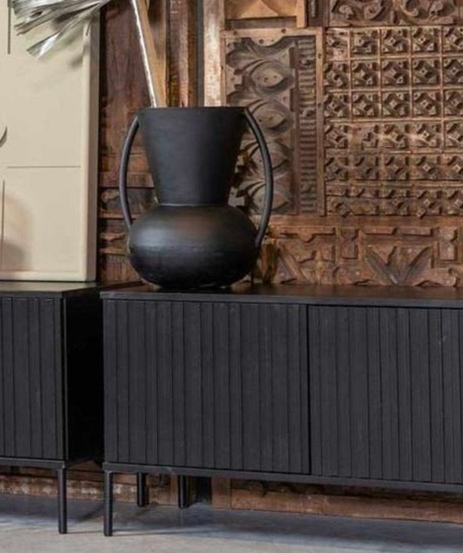 Woood New Gravure dressoir, Huis en Inrichting, Ophalen, 100 tot 150 cm, 25 tot 50 cm, Overige houtsoorten