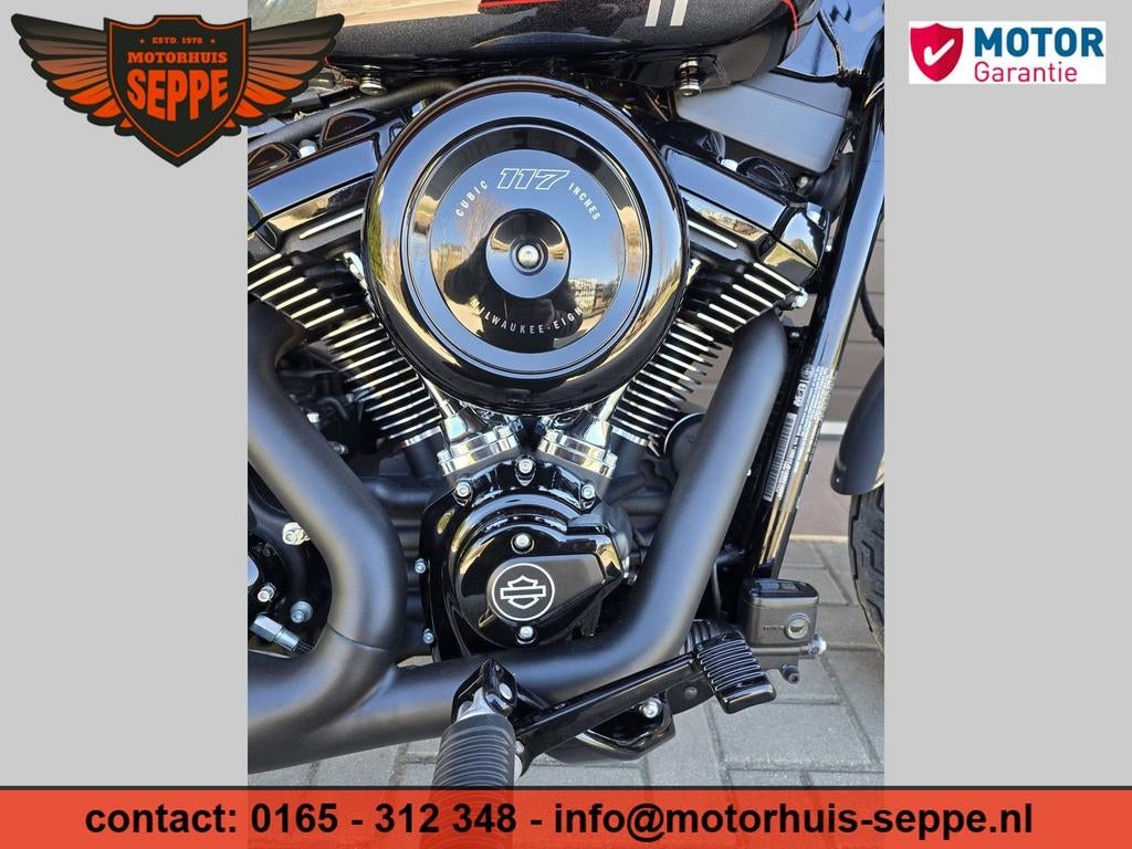 STREET BOB 117Ci  (bj 2025) CVO 4,762 km exclusief !!!!!!, 2 cilinders, HARLEY-DAVIDSON, Chopper, Bedrijf