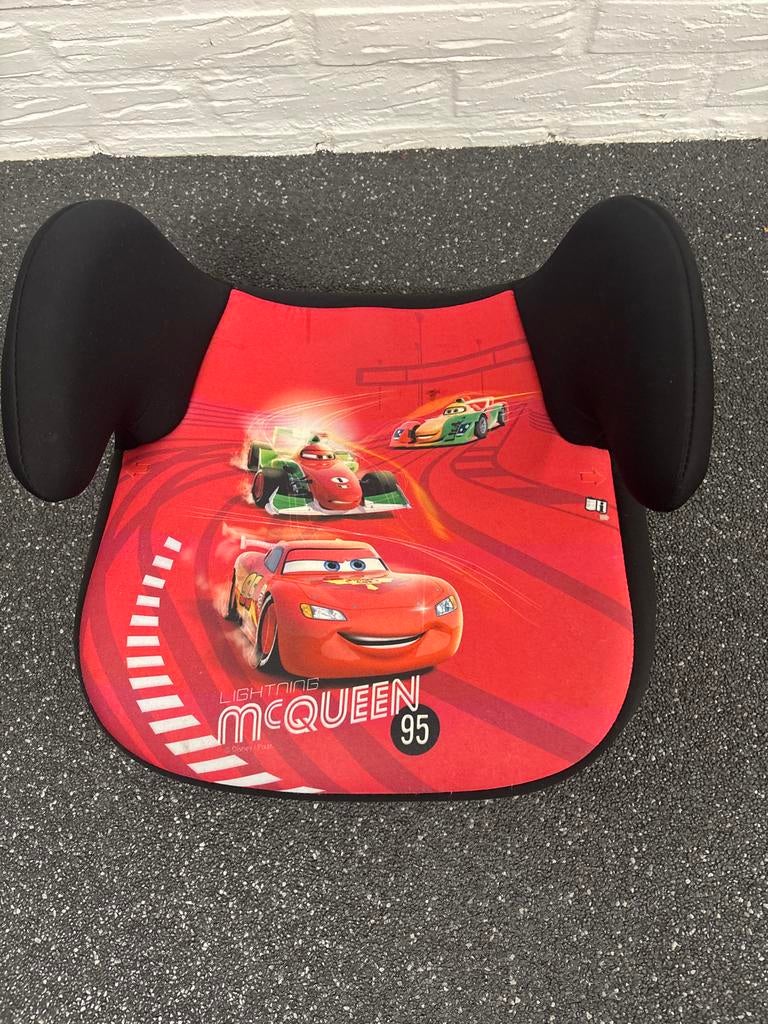 Cars Lightning McQueen zitverhoger, Overige merken, 15 t/m 36 kg, Ophalen of Verzenden, Gebruikt