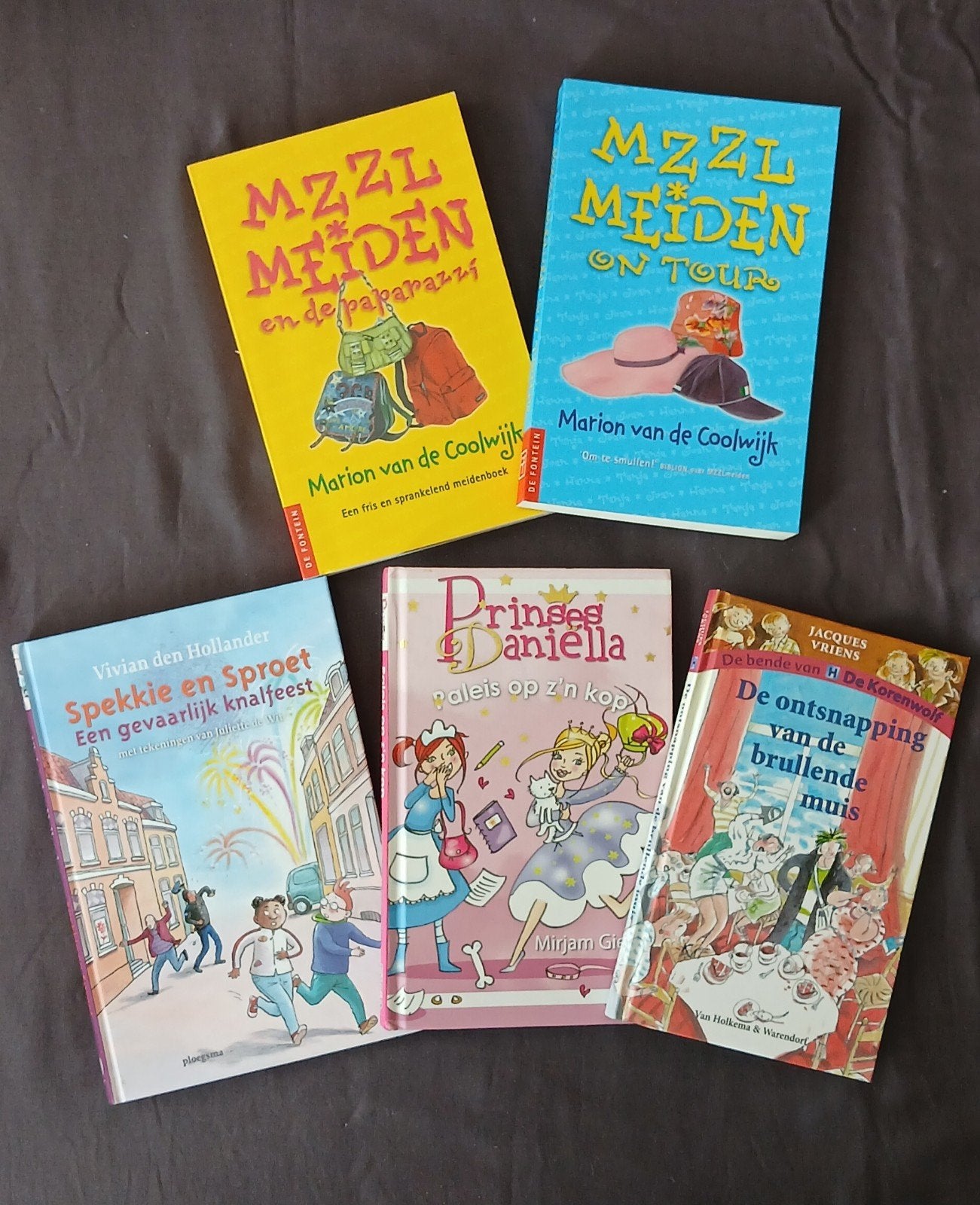 Diverse kinderleesboeken 5 stuks, Ophalen of Verzenden, Gelezen, Fictie