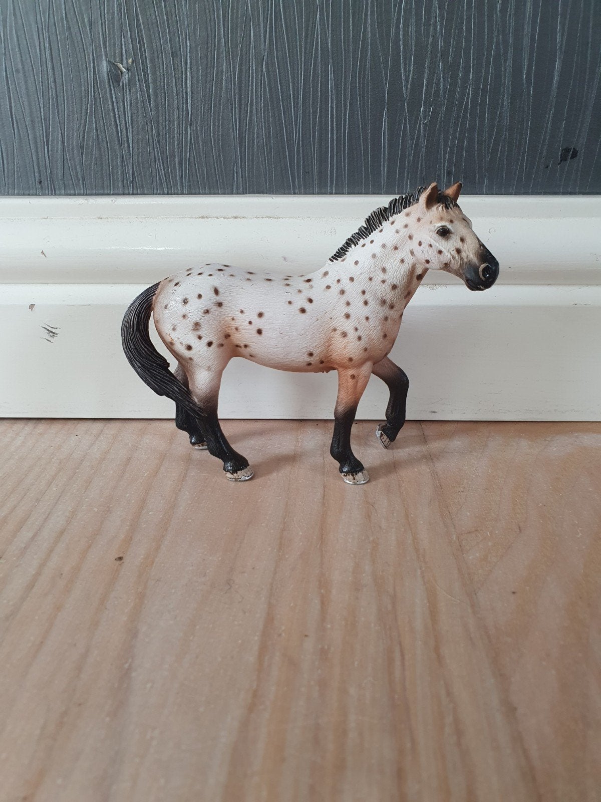 Schleich knabstrupper, Ophalen of Verzenden, Zo goed als nieuw, Paard, Beeldje of Figuurtje