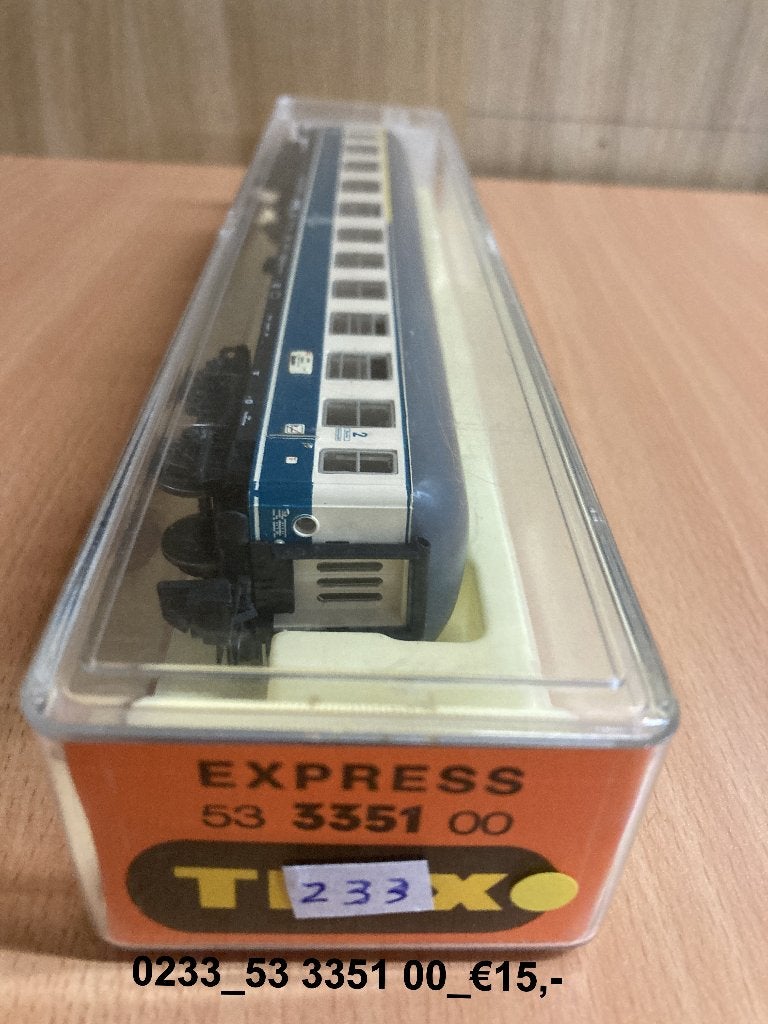 Te koop aangeboden Trix wagon 53 3351 00, Gelijkstroom, Trix, Wagon, Ophalen of Verzenden