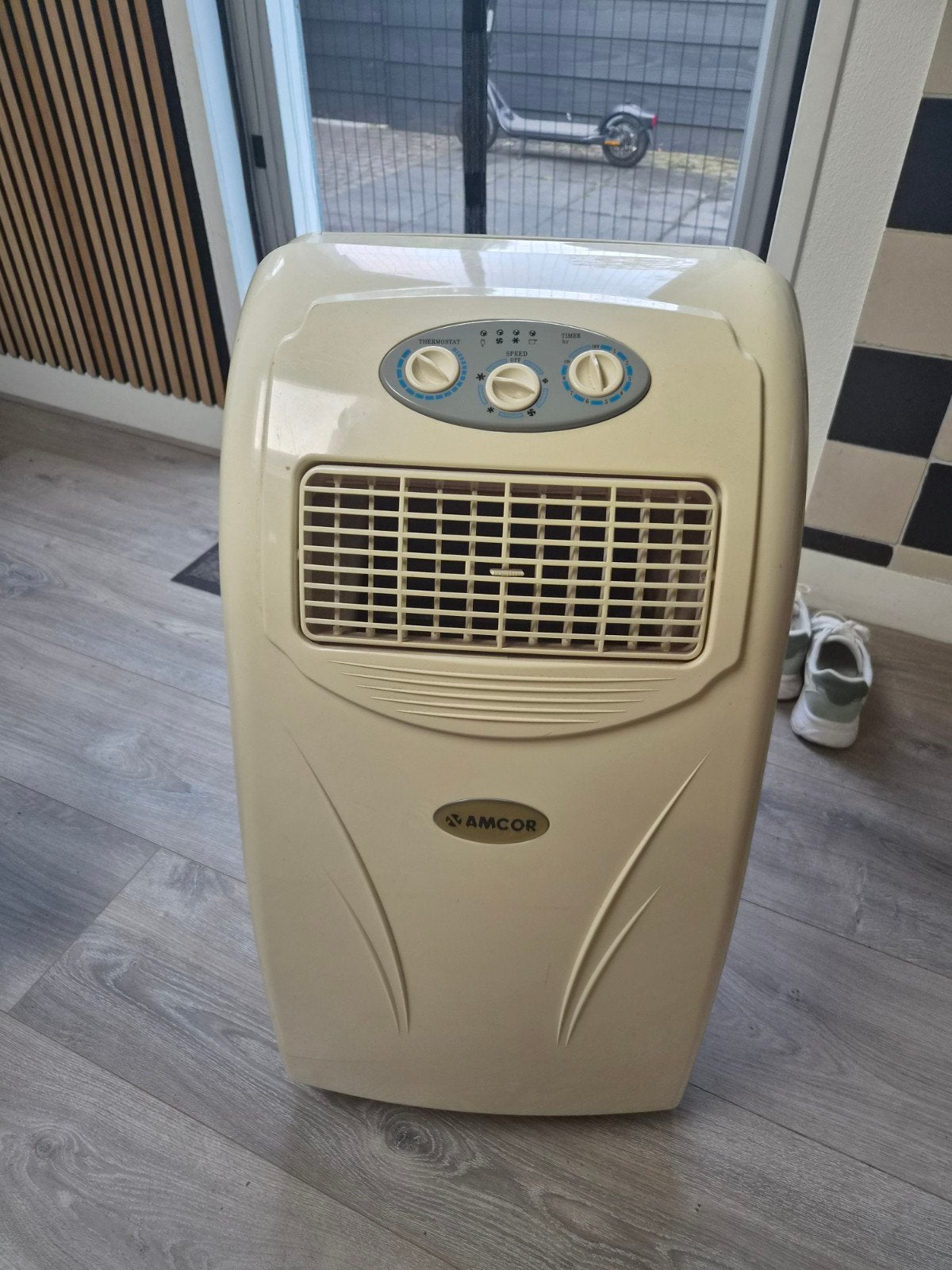 Amcor Mobiele Airco - Koelen en Ontvochtigen, Witgoed en Apparatuur, Airco's, Ophalen, Gebruikt, Minder dan 60 m³, Timer