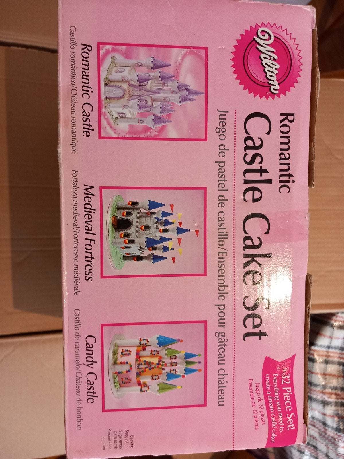 Wilton Romantisch Kasteel Taart Decoratie Set, Ophalen, Zo goed als nieuw