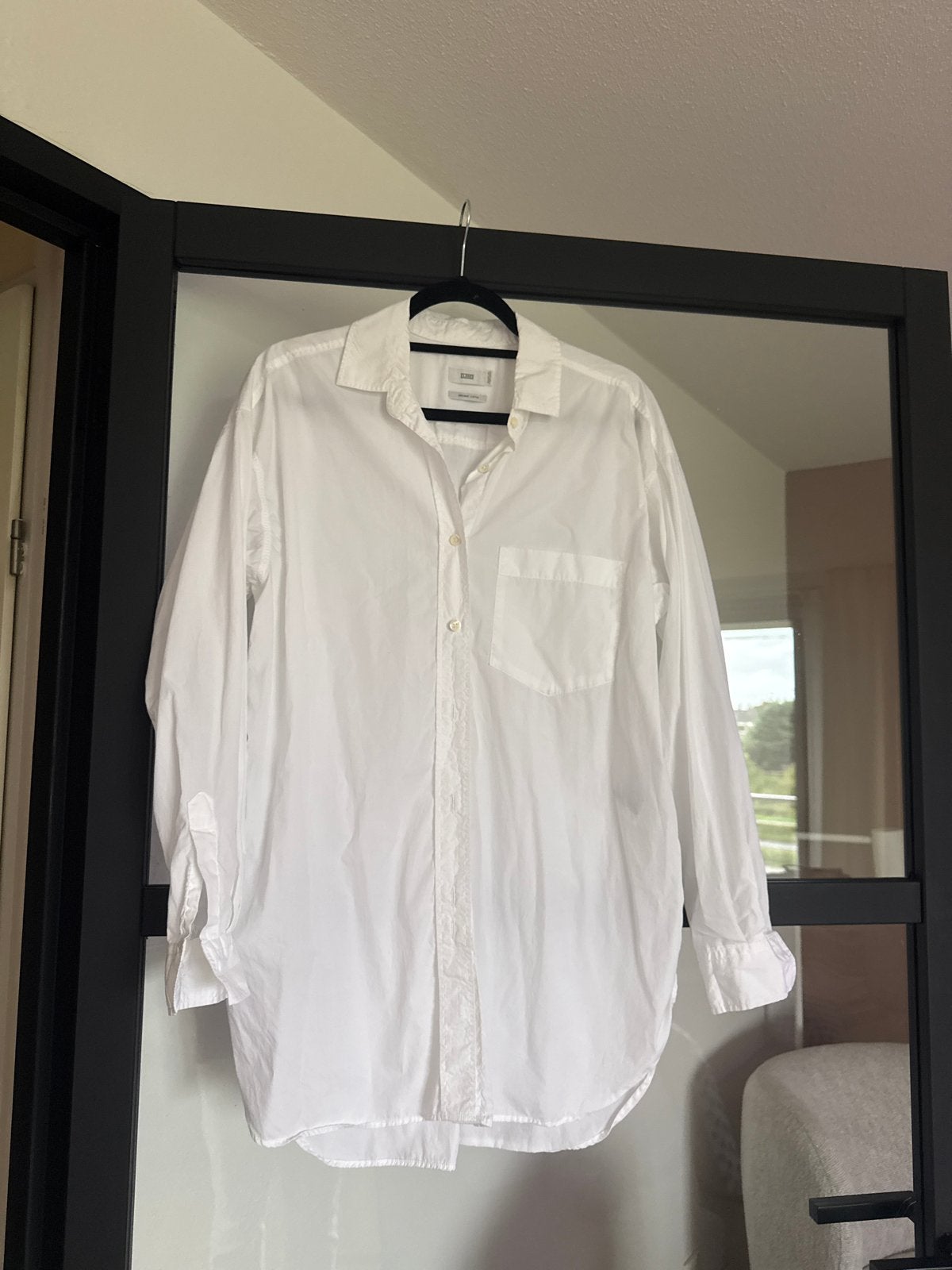 Witte blouse van CLOSED - Organic Cotton oversized, Ophalen of Verzenden, Zo goed als nieuw, Maat 36 (S), Wit