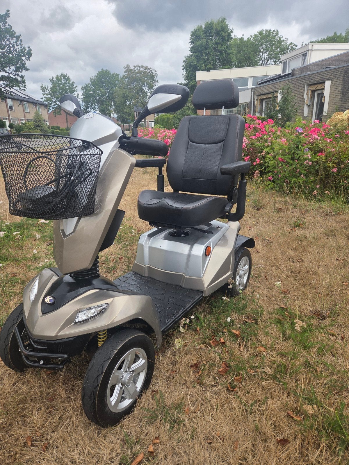 Nette scootmobiel van Kymco type Maxer XLS, Diversen, Gebruikt, Kymco, Ophalen of Verzenden, 16 km/u of meer