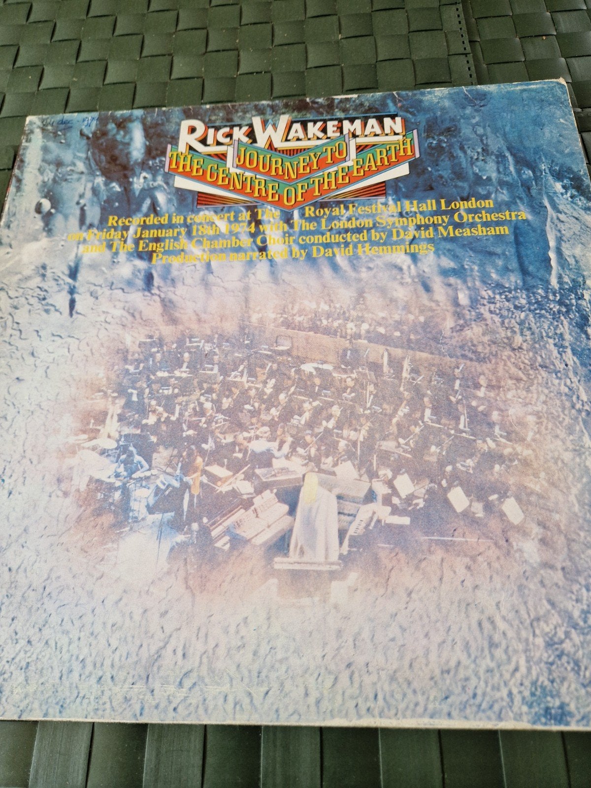 Rick Wakeman - Journey to the Centre of the Earth LP, Ophalen of Verzenden, Gebruikt, 12 inch