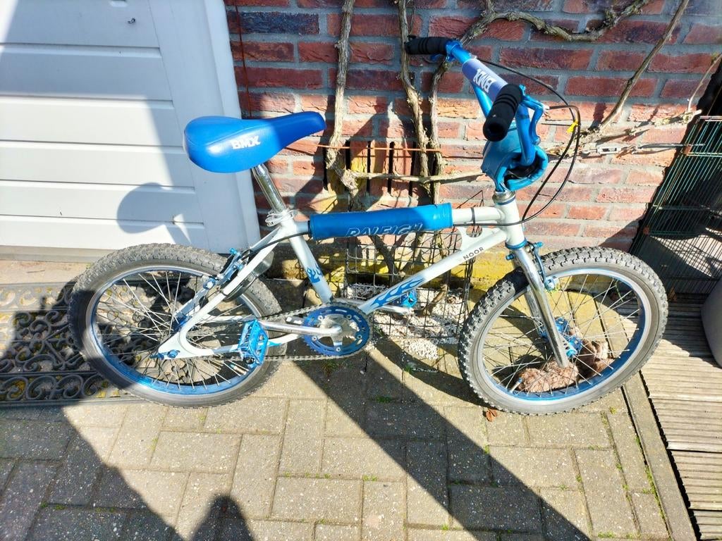 Raleigh crossfiets (16 inch), Fietsen en Brommers, Fietsen | Crossfietsen en BMX, Ophalen, Gebruikt, Staal, Minder dan 16 inch