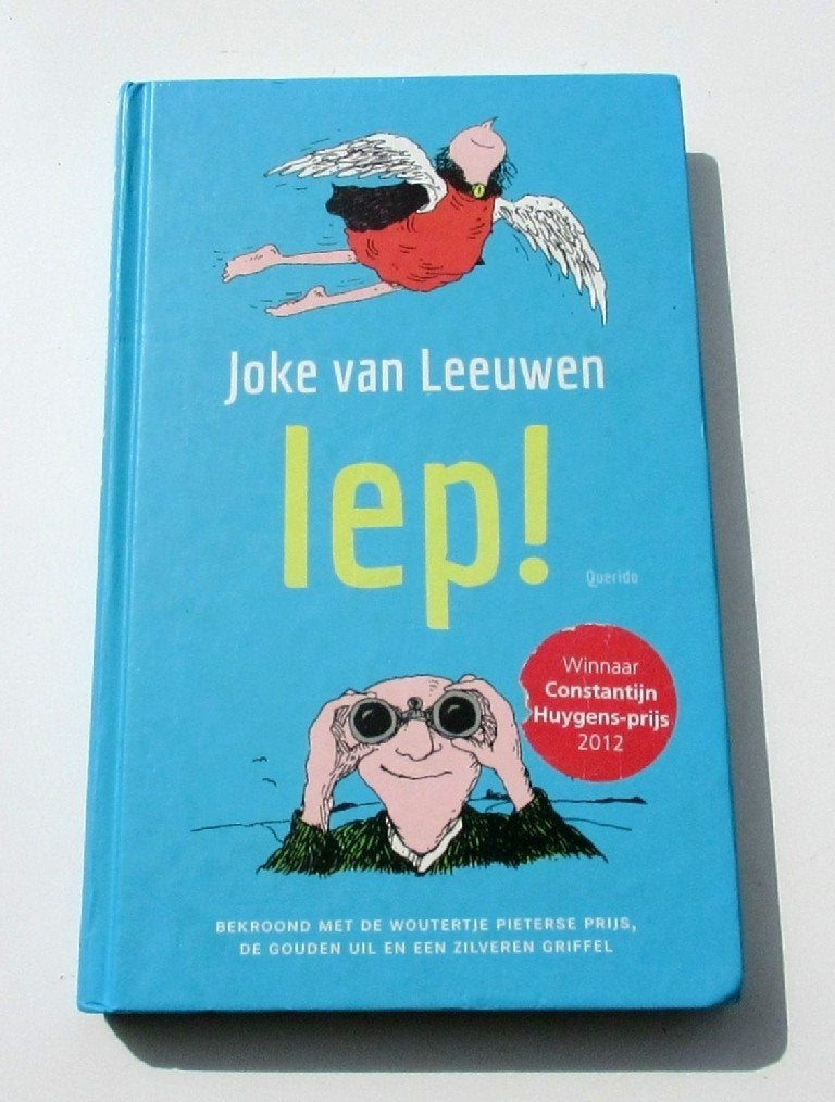 Humoristisch boek M5341: J. v. Leeuwen - Iep! 9-11 jr., Boeken, Gelezen, Fictie algemeen, Joke van Leeuwen, Ophalen of Verzenden
