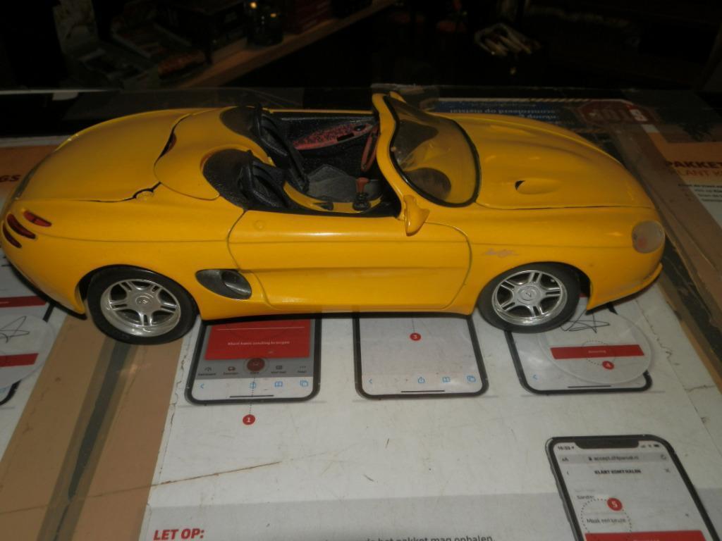 Maisto mustang Mach III, Ophalen of Verzenden, Zo goed als nieuw, Auto, Maisto