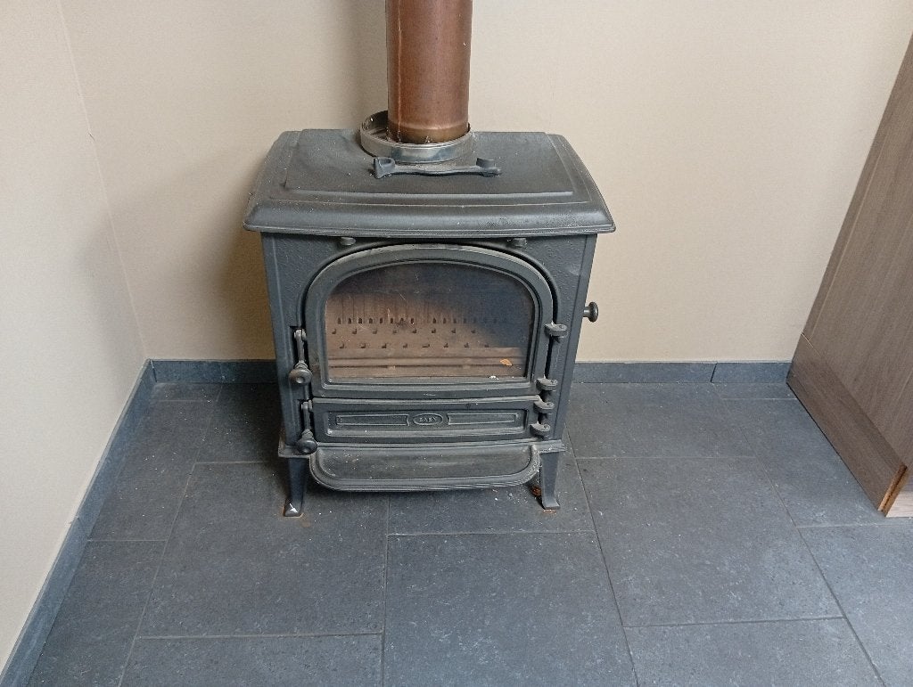 Saey allesbrander gietijzer, Ophalen, Gebruikt, Houtkachel, Vrijstaand