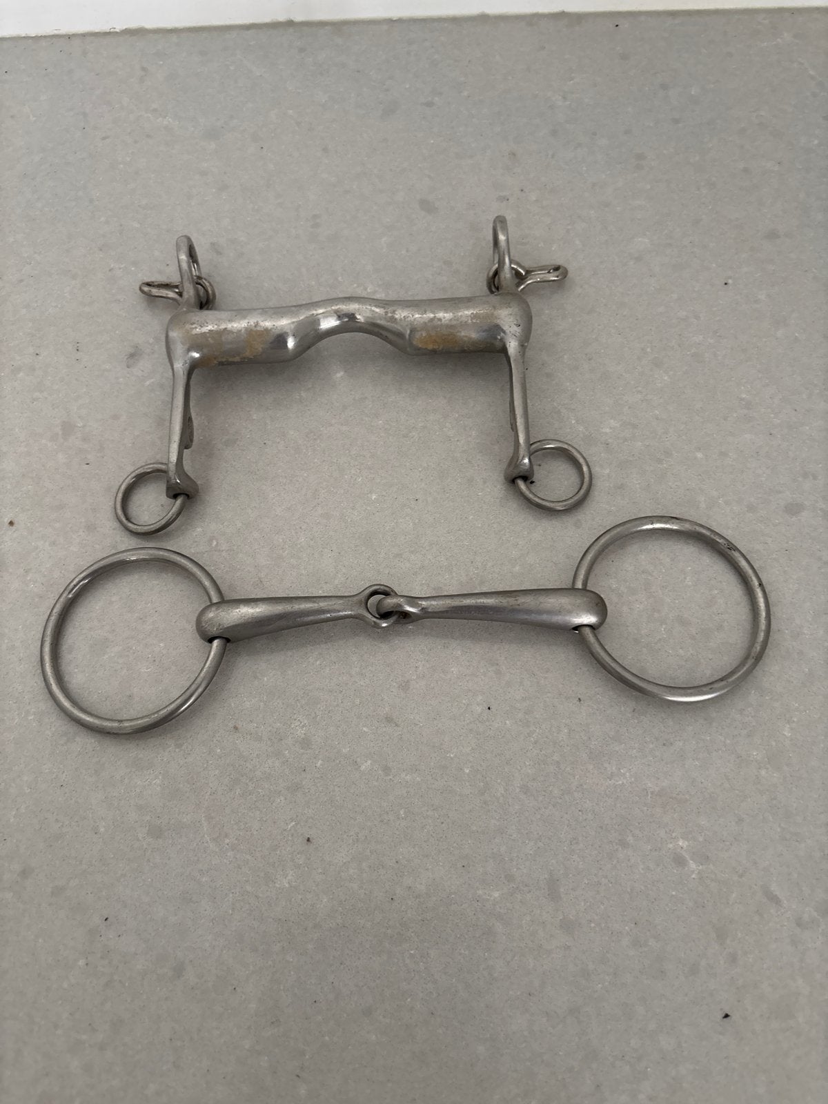 Sprenger stang en onderlegtrens bit, Dieren en Toebehoren, Ophalen of Verzenden, Gebruikt