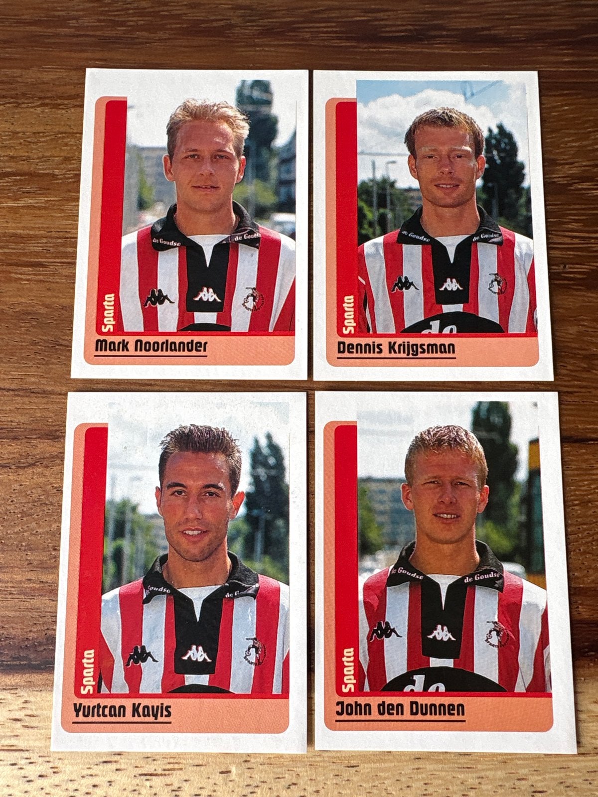 Panini Voetbal 1999 Sparta Rotterdam Plaatjes, Ophalen of Verzenden, Zo goed als nieuw, Stickers en Plaatjes