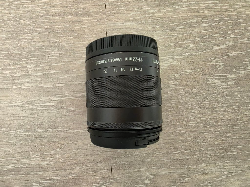 Canon EF-M 11-22mm f/4.5-5.6 IS STM (Ultra-Wide Angle Lens), Canon, Zo goed als nieuw, Canon EF, Groothoeklens