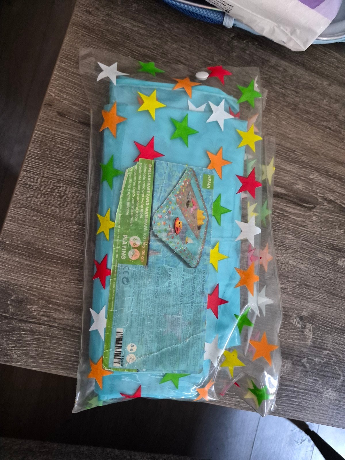 nieuw opblaas bare zand en water tafel, Ophalen of Verzenden, Nieuw