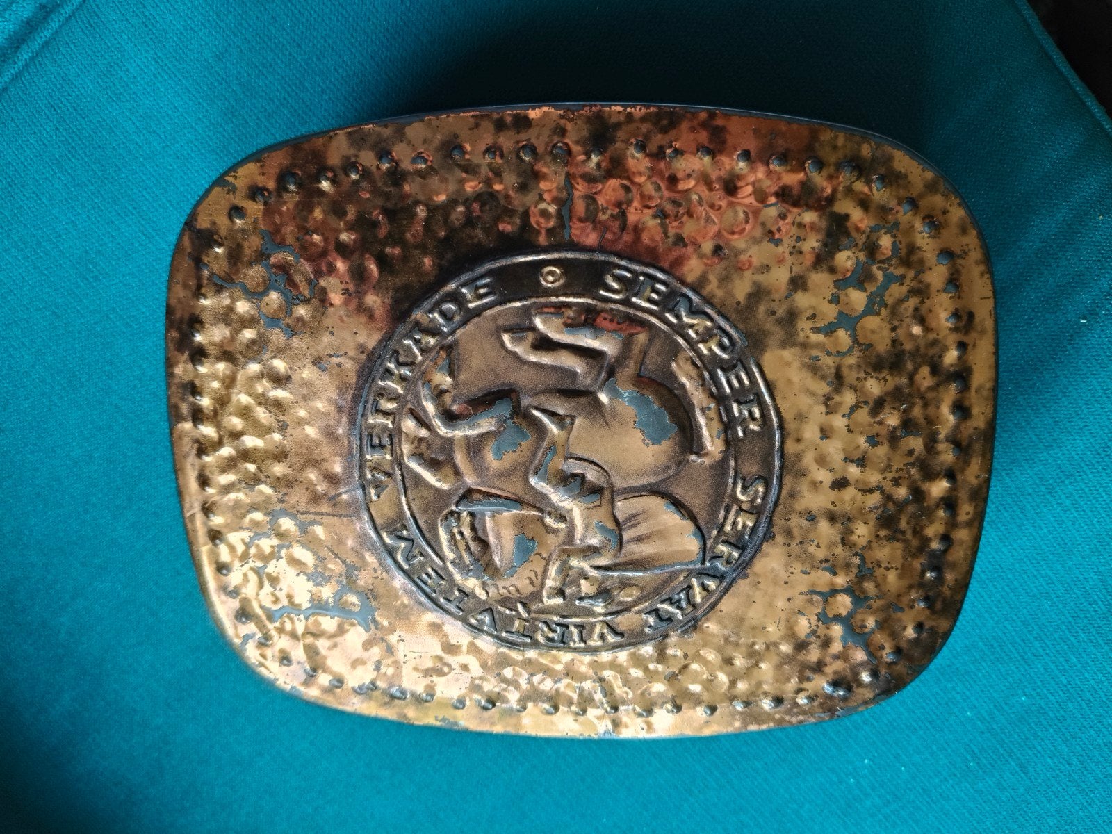 Verkade blik, Antiek en Kunst, Curiosa en Brocante, Ophalen of Verzenden