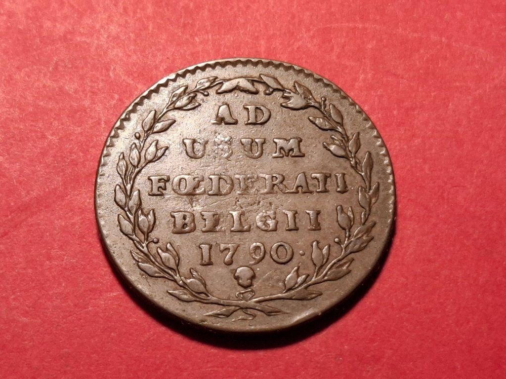 Dubbele oord 1790 Brussel, Ophalen of Verzenden, Vóór koninkrijk, Overige waardes, Losse munt