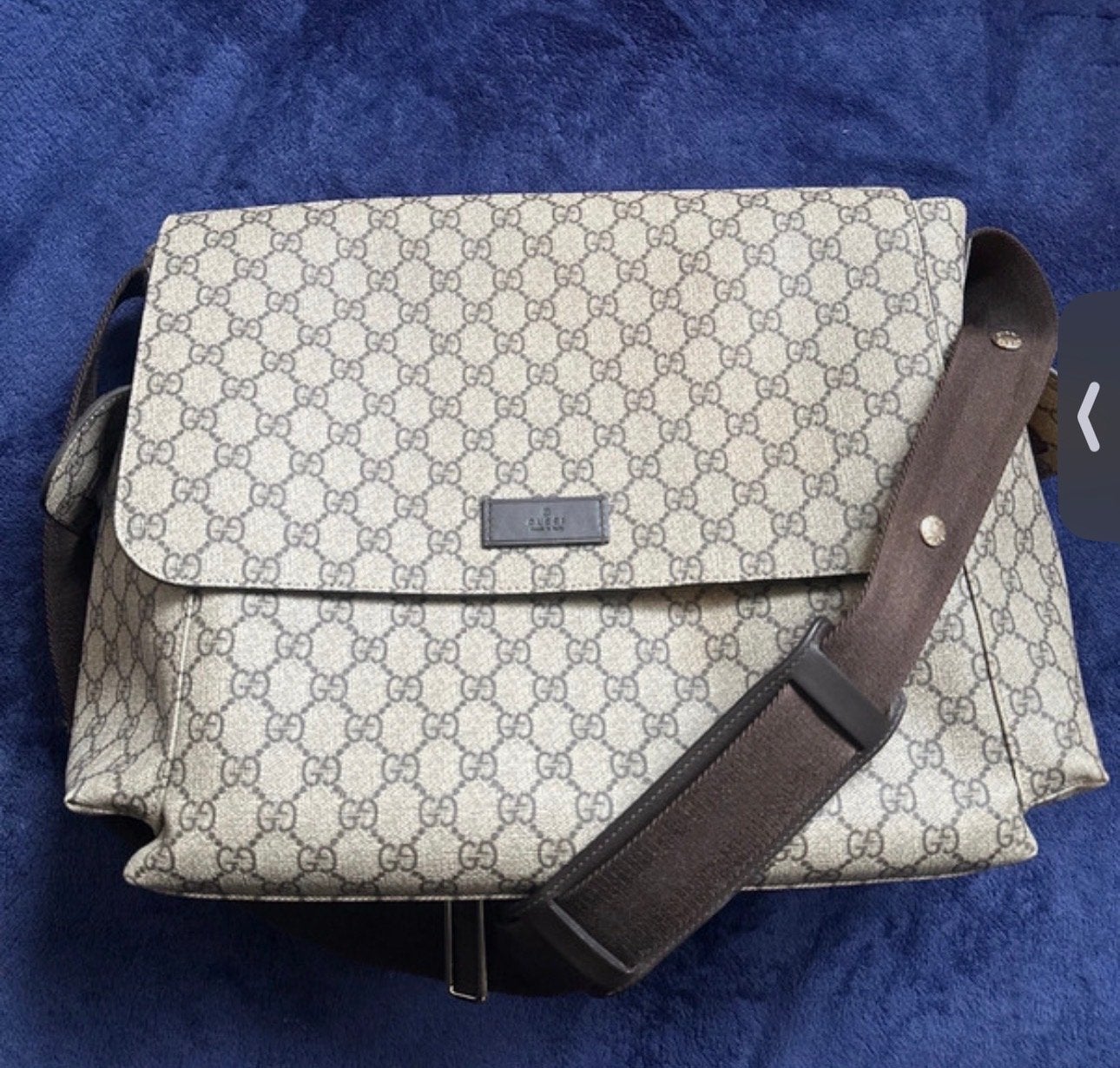Mooie bruine Gucci luiertas, Kinderen en Baby's, Verzorgingstas, Bruin, Gebruikt, Gucci