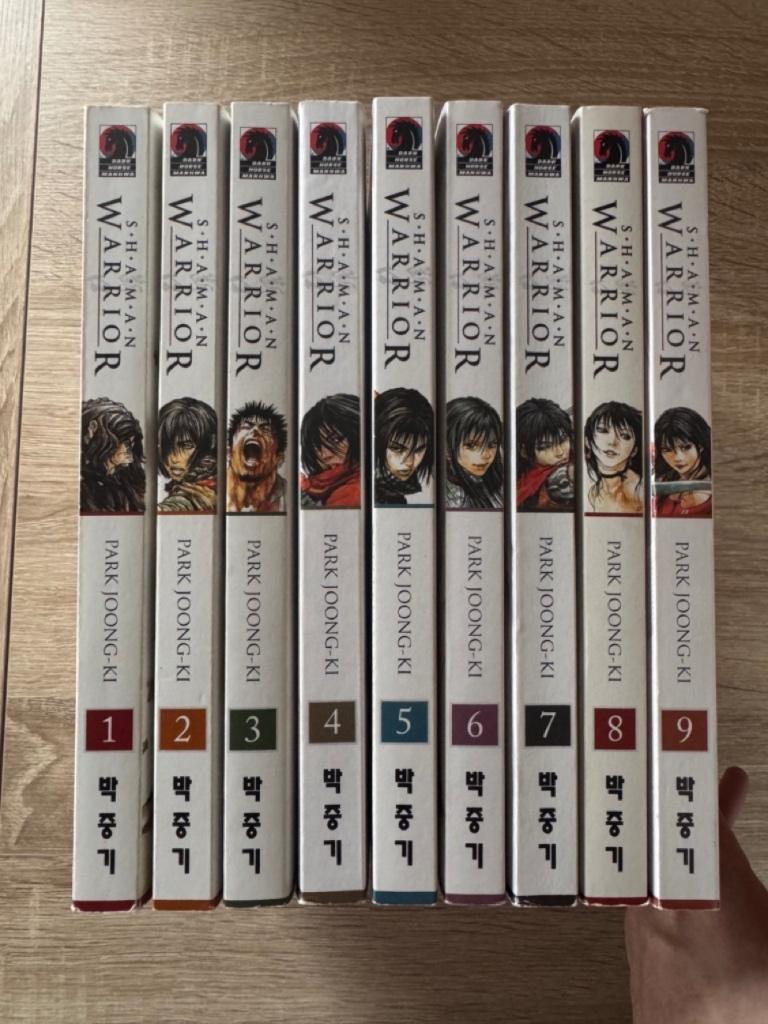 Shaman Warrior manga compleet, Complete serie of reeks, Verzenden, Zo goed als nieuw, Japan (Manga)