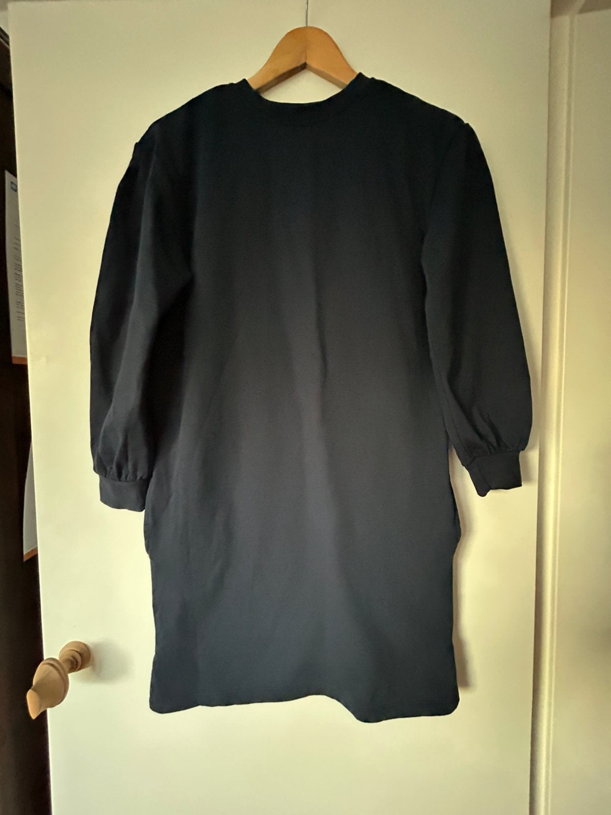 Jurk, maat 158/164, HEMA, donkerblauw, Kinderen en Baby's, Ophalen of Verzenden, Zo goed als nieuw, Meisje, Jurk of Rok
