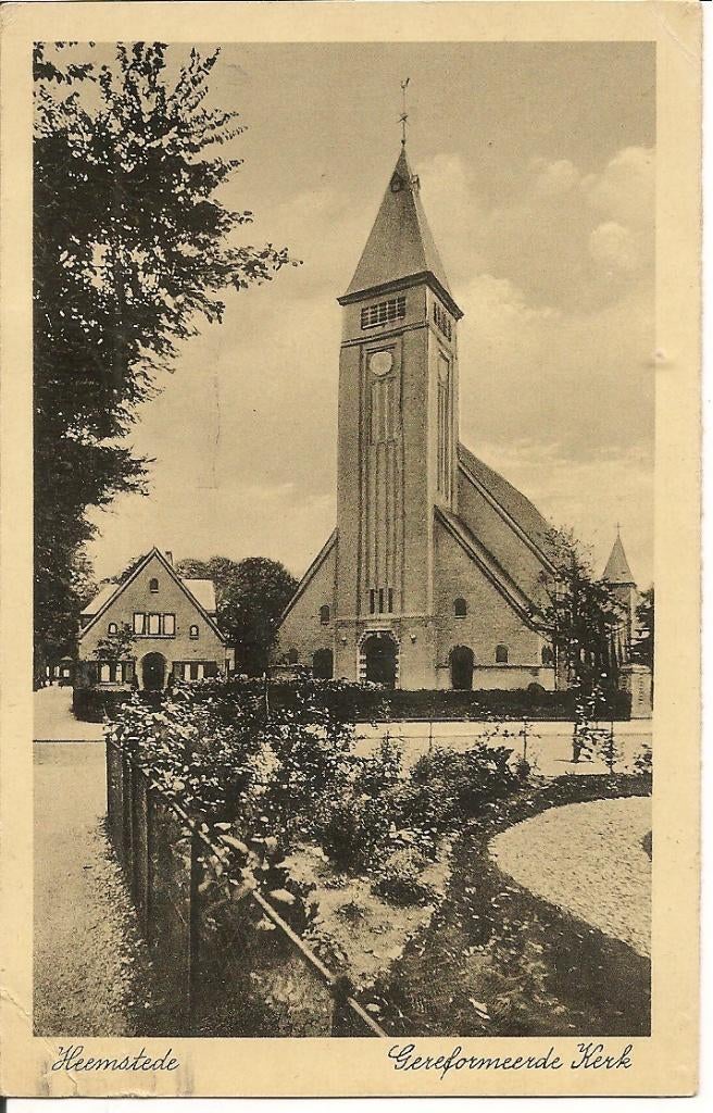 Heemstede  Gereformeerde Kerk., Ophalen of Verzenden, 1940 tot 1960, Gelopen, Noord-Holland