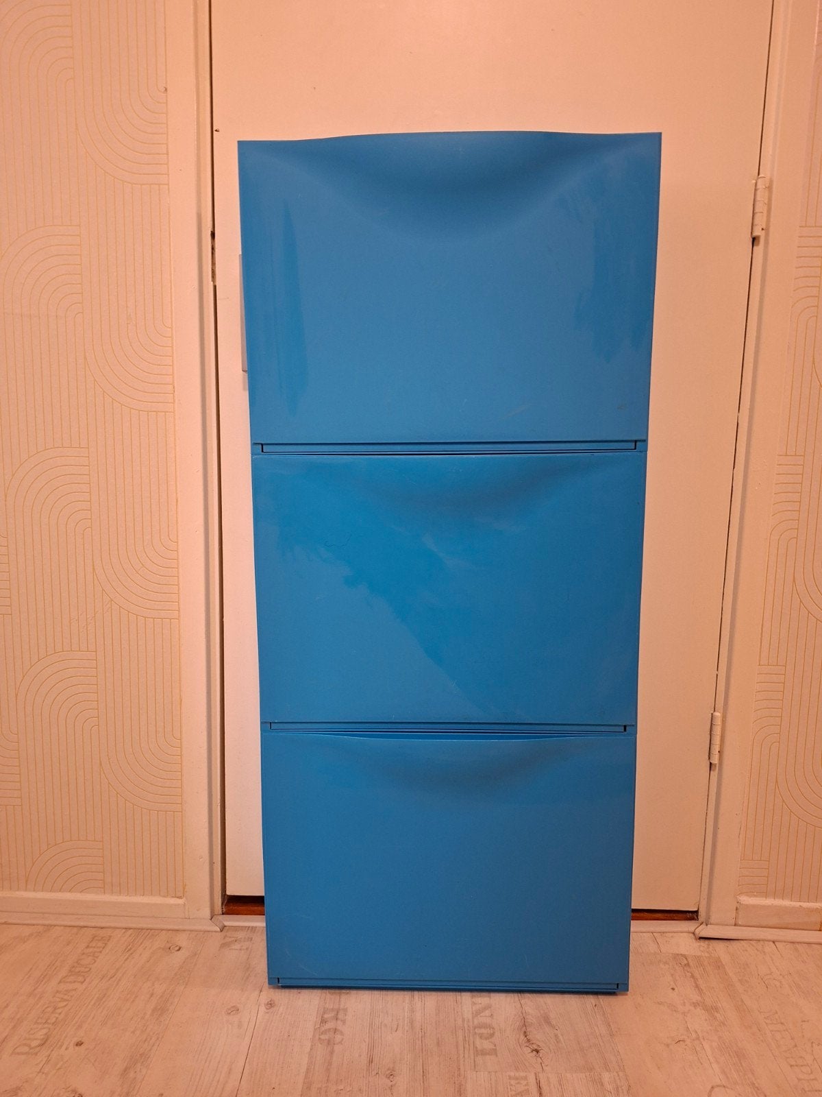Trones schoenenkast ikea aqua blauw, Huis en Inrichting, Ophalen
