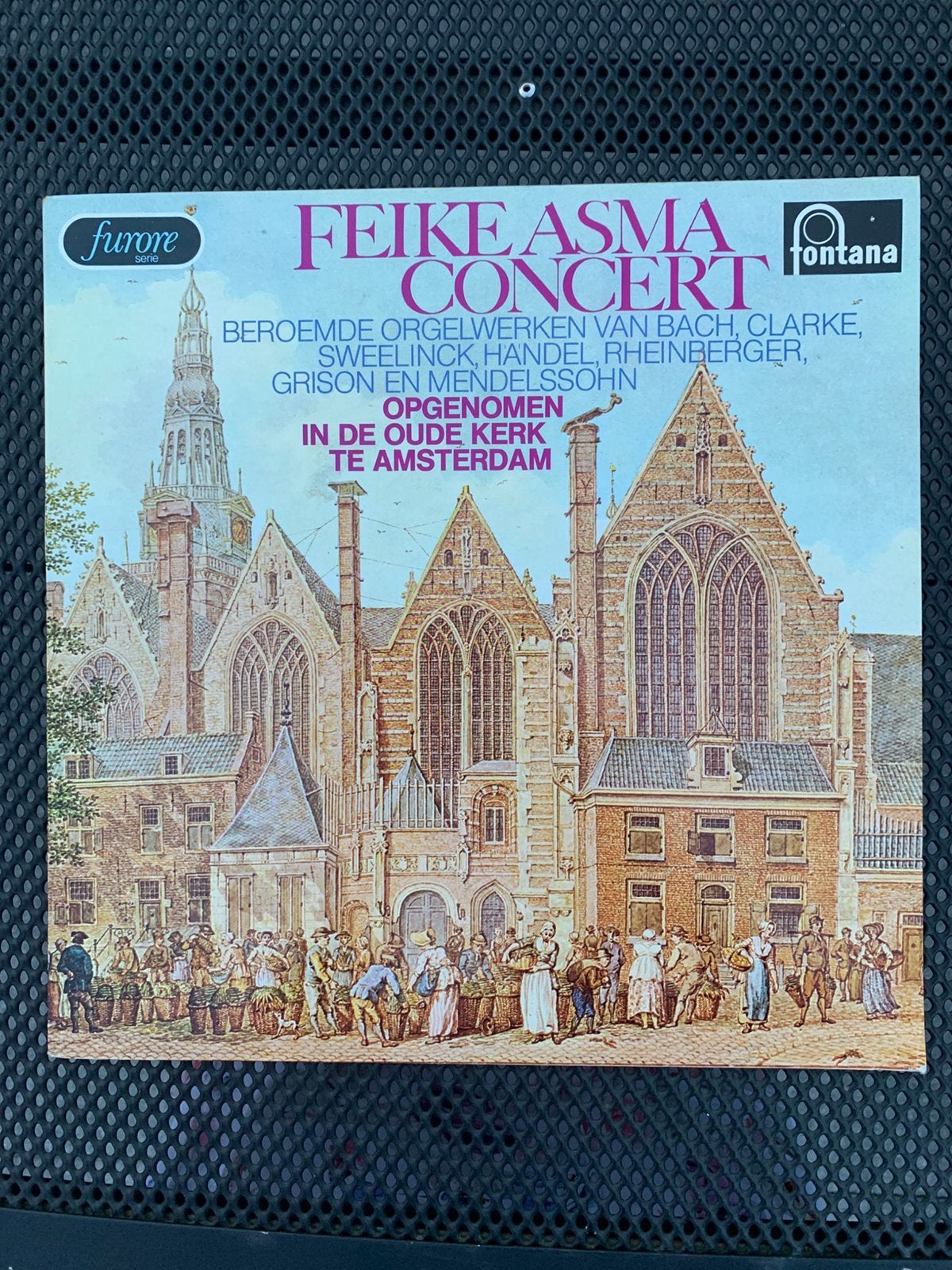 Feike asma Oude kerk Amsterdam, Cd's en Dvd's, Vinyl | Klassiek, Overige formaten, Overige typen, Ophalen of Verzenden, Zo goed als nieuw