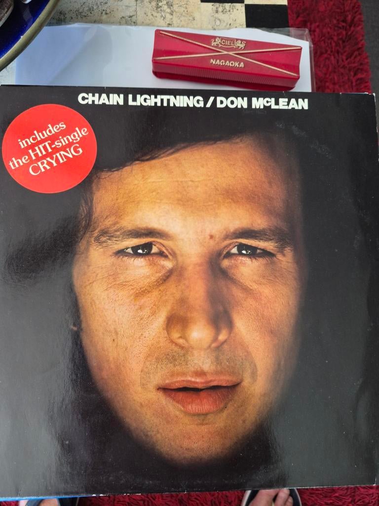 Don McLean - Chain Lightning (LP, 1979) incl. Crying, Gebruikt, Ophalen of Verzenden, 1970 - 1979, 12 inch