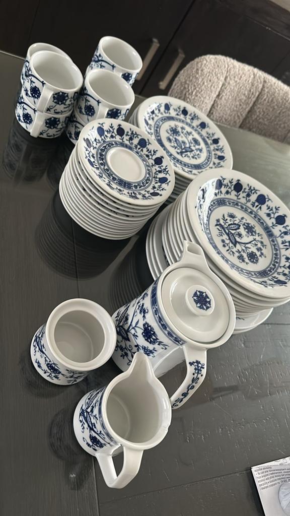 Seltman servies, Ophalen