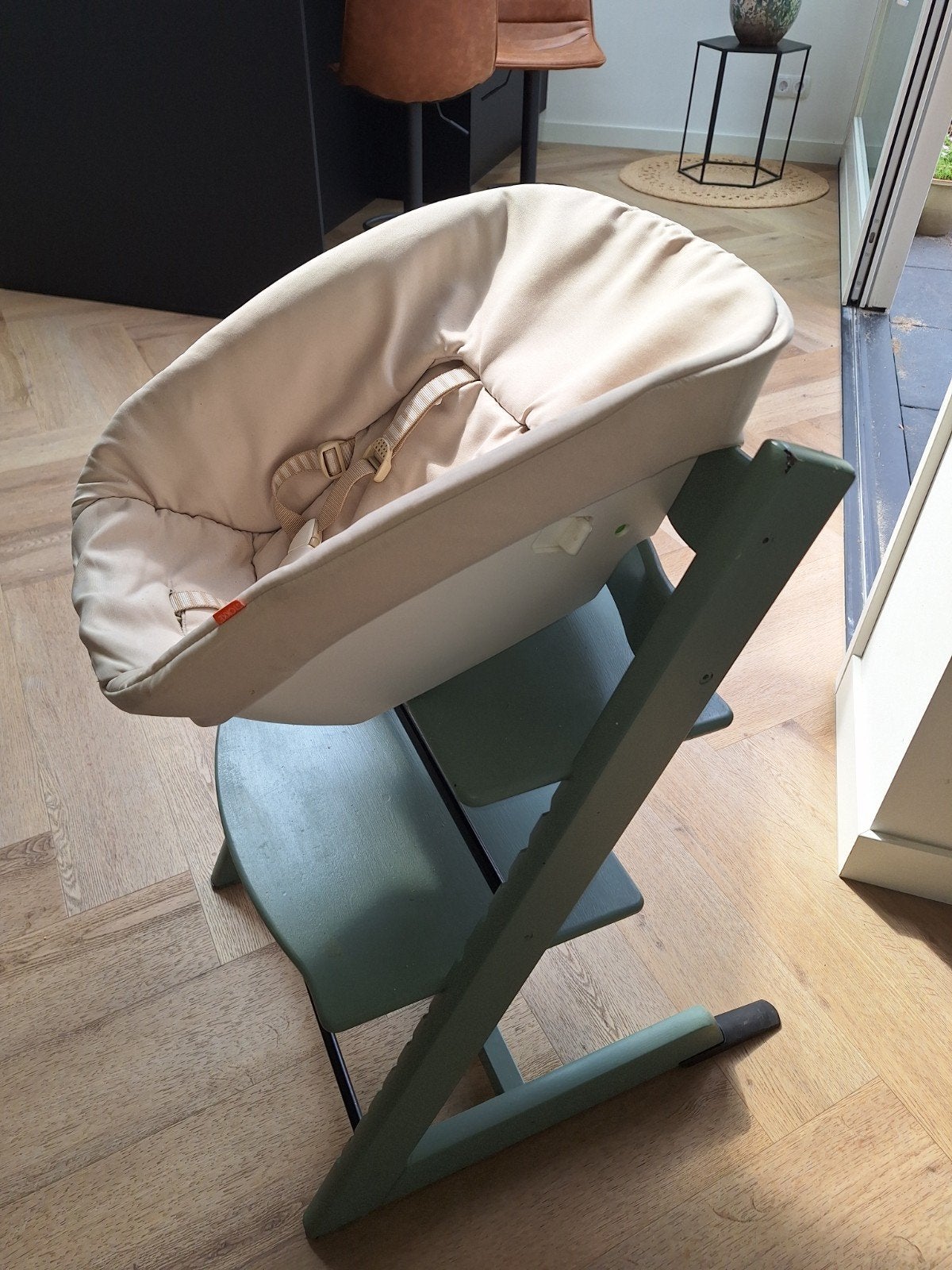 Stokke kuipje voor Tripp Trapp stoel, Ophalen of Verzenden, Gebruikt, Overige typen, Gordel(s)