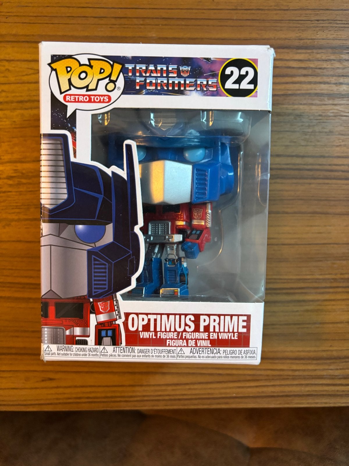 Funko Pop! Retro Toys Transformers Optimus Prime #22, Overige generaties, Ophalen of Verzenden, Nieuw, Autobots