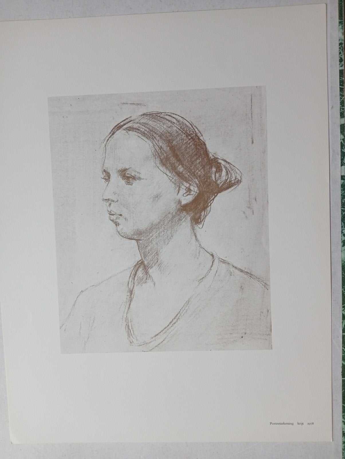 Sierk Schröder offset prent portret, Ophalen of Verzenden