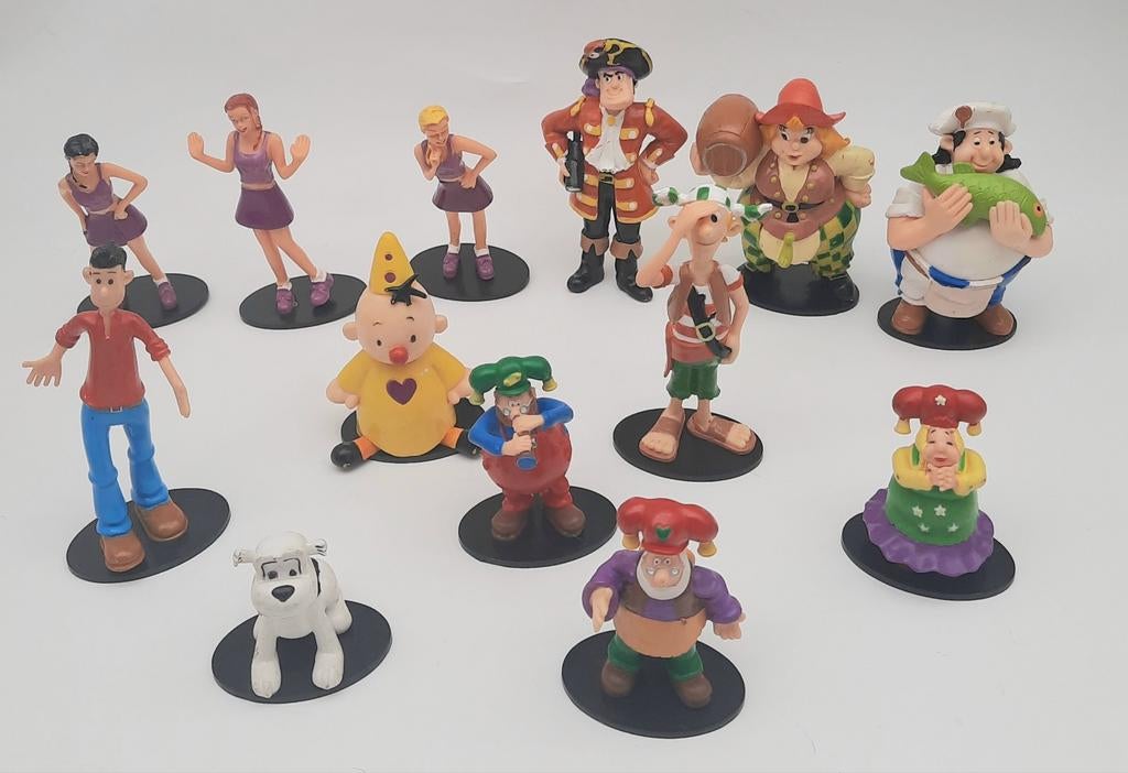 Studio 100 pvc figuren 13 verschillende, Verzamelen, Poppetjes en Figuurtjes, Ophalen of Verzenden, Gebruikt