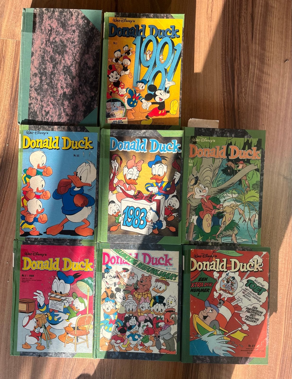 Donald Duck Jaargangen 1980-1985, 1987, 1993 - Gebonden, Complete serie of reeks, Ophalen of Verzenden, Gelezen