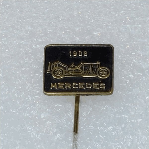 SP0811 Speldje 1908 Mercedes zwart, Ophalen of Verzenden, Gebruikt, Transport