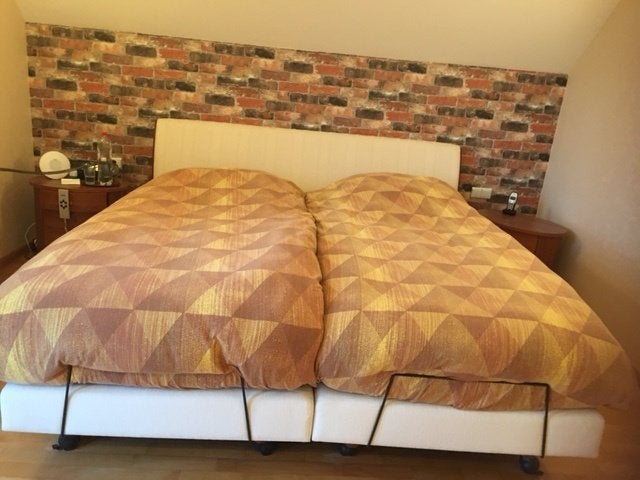 Pullman Boxspring Silverline, 2 persoons XL, verstelbaar, Ophalen, Overige materialen, Verstelbaar, Overige kleuren