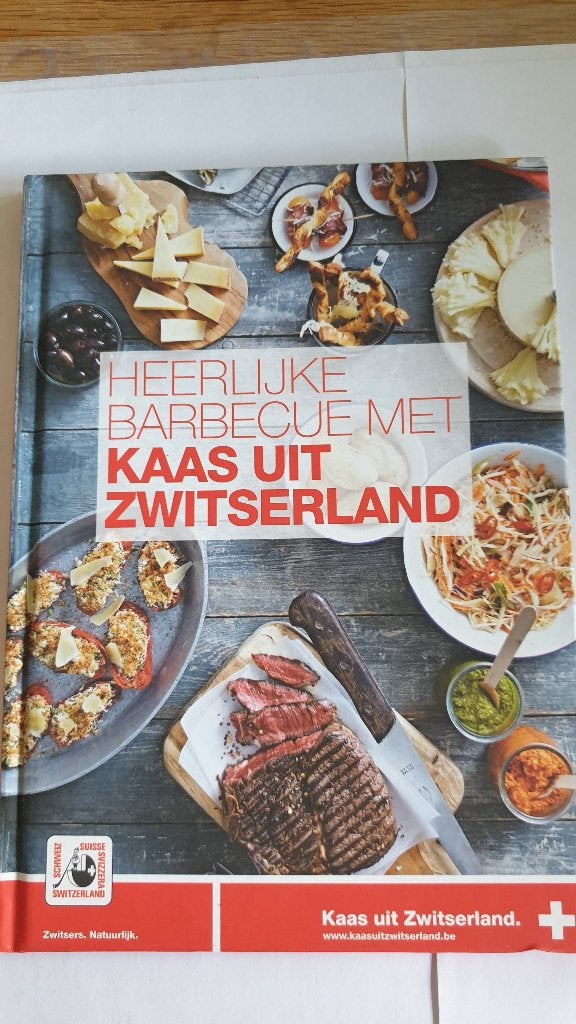 0489 heerlijke barbecue met kaas uit zwitserland, Boeken, Kookboeken, Verzenden