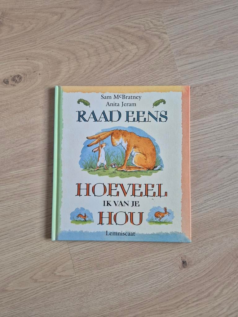 Anita Jeram - Raad eens hoeveel ik van je hou, Ophalen of Verzenden, Zo goed als nieuw, Anita Jeram; Sam McBratney