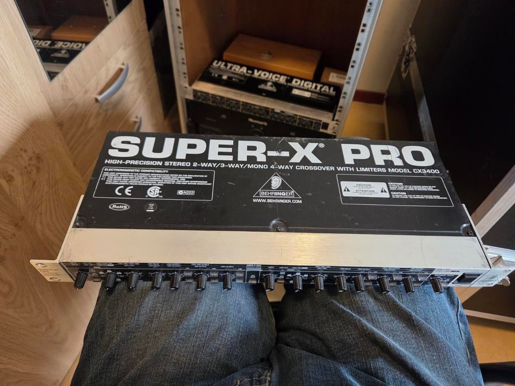 Behringer super-x pro, Ophalen of Verzenden, Gebruikt, Audio