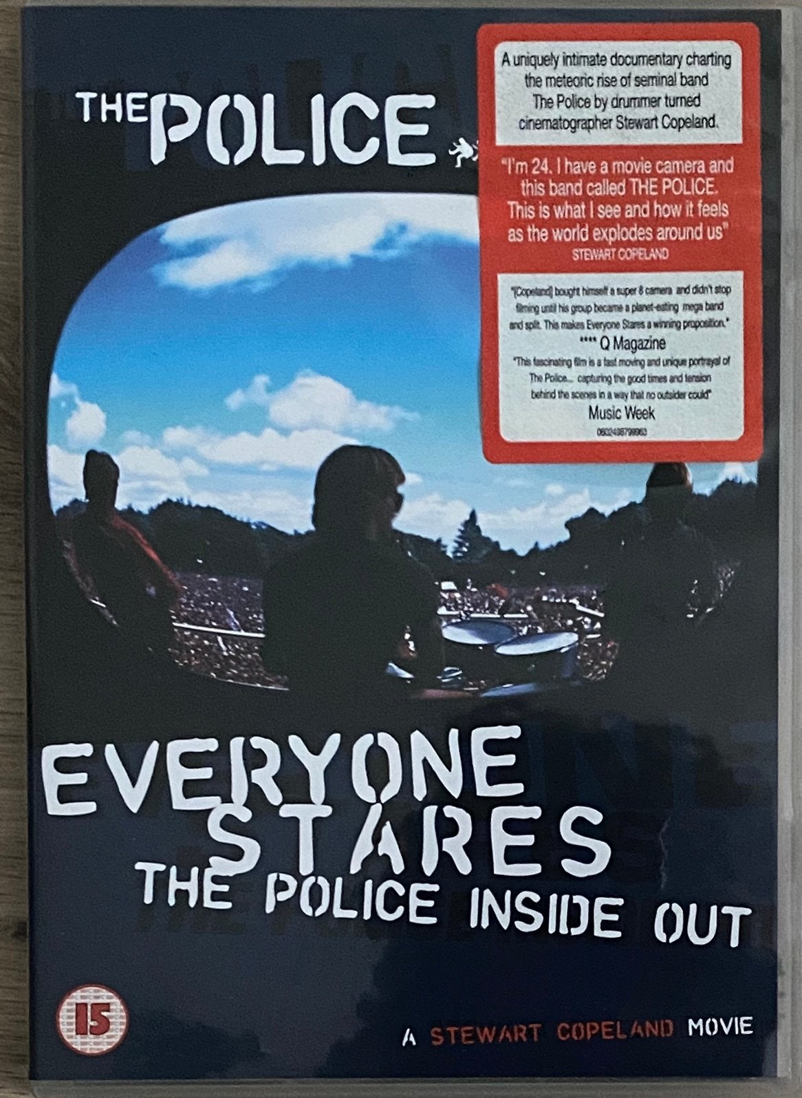 The Police Everyone Stares DVD DTS Dolby Digital 5.1, Ophalen of Verzenden, Zo goed als nieuw, Poprock