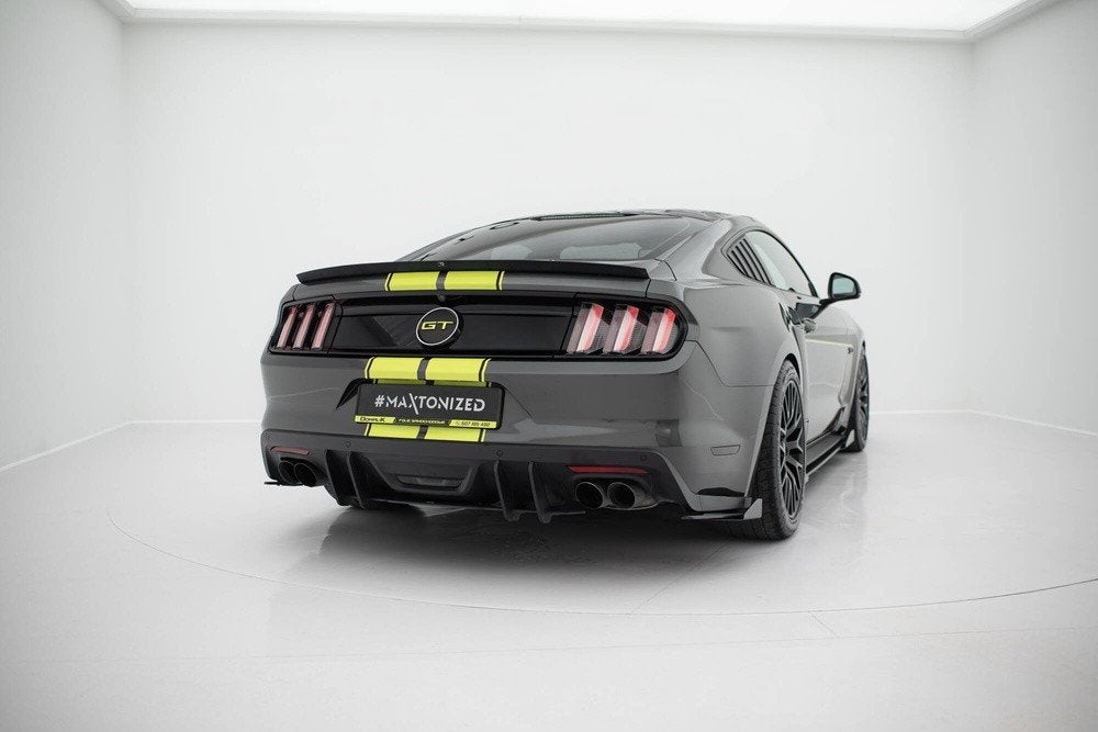 Voorlip diffuser sideskirt spoiler - Ford Mustang GT 14-17, Ophalen of Verzenden