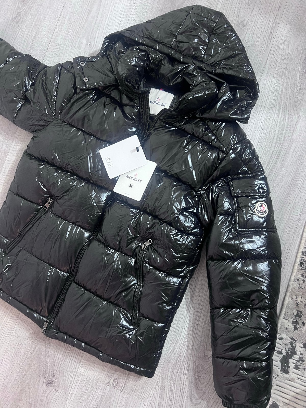 Moncler jas (+ NFC), Ophalen of Verzenden, Nieuw, Zwart