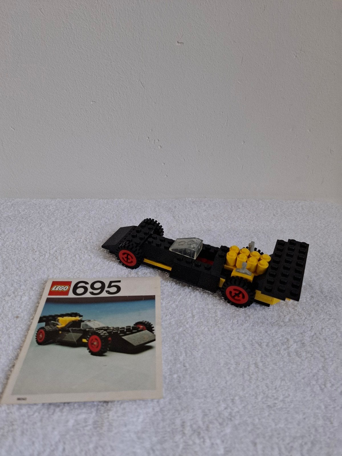 lego 695 raceauto, Ophalen of Verzenden, Zo goed als nieuw, Overige onderwerpen