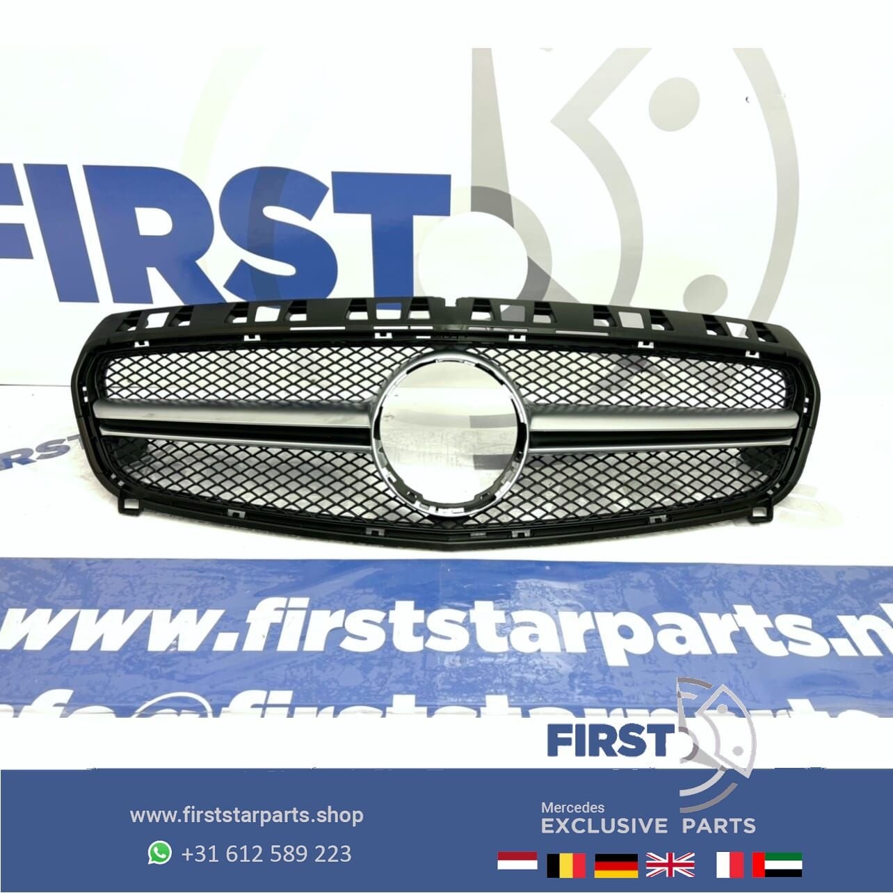 W176 A KLASSE 45 AMG GRIL voor Mercedes A45 2013-2016 PRE-FA, Gebruikt, -, Ophalen of Verzenden, -