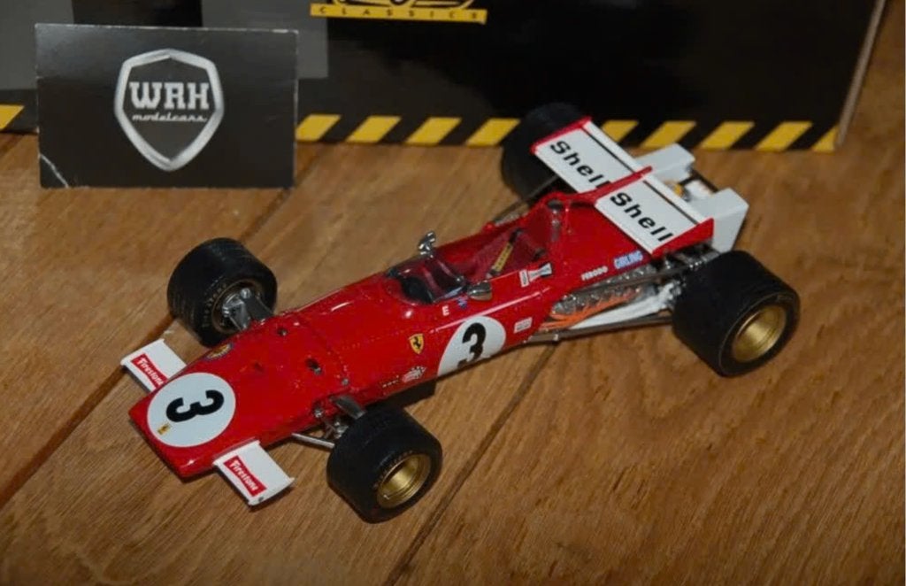 1:18 FERRARI 312B F1 ICKX Exoto 97060 in doos WRH, Verzenden, Zo goed als nieuw, Auto, Overige merken